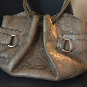 Cole Haan Metallic Silver Shoulder Bag